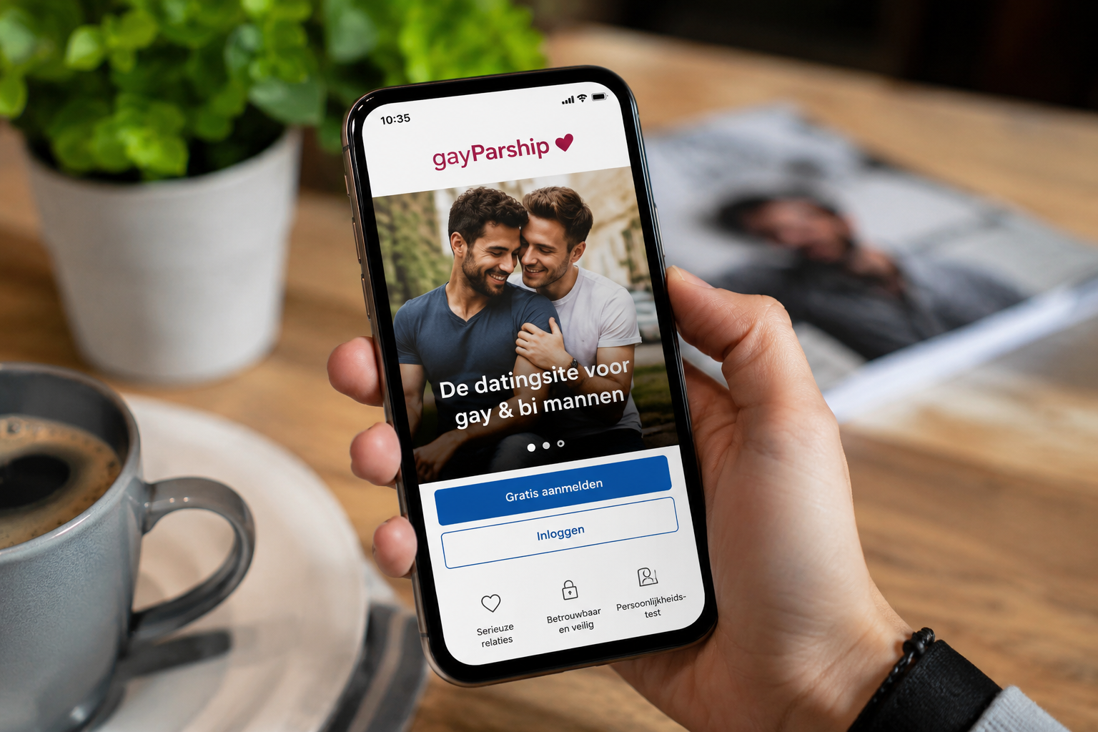 GayParship dating app voor homo en bi mannen